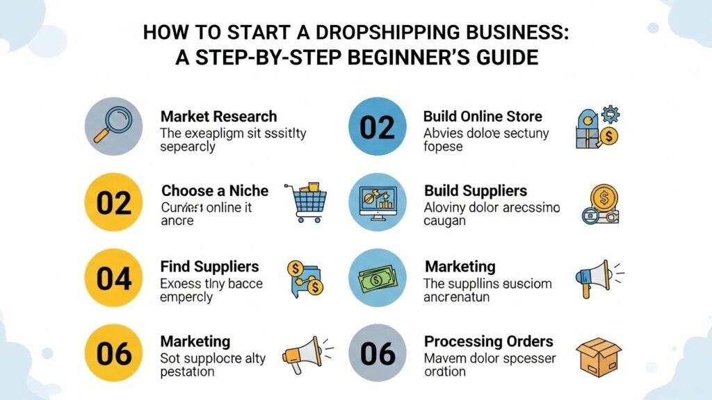 How to Start a Dropshipping Business: A Step-by-Step Beginner’s Guide 2 Dropshipping Business