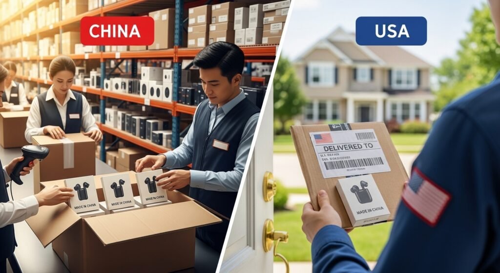 ship wireless earbuds