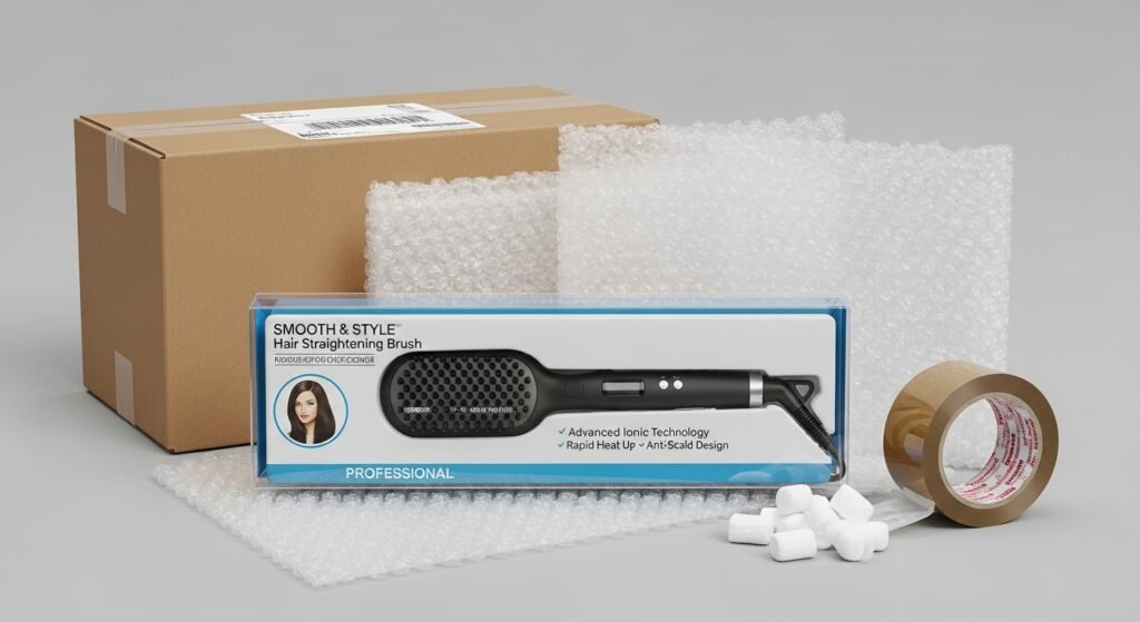 How to Ship a Hair Straightening Brush Which Helps to Achieve Smooth, Frizz-Free Hair 2 Hair Straightening