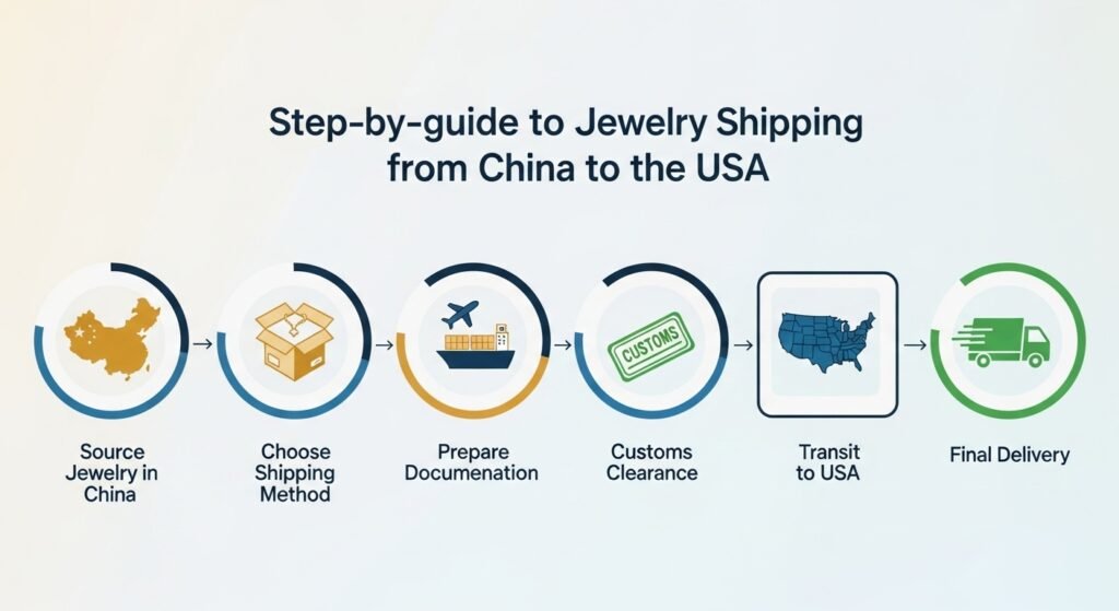 Step-by-Step Guide to Jewelry Shipping from China to the USA 2 jewelry shipping